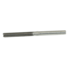 Stainless steel threaded terminals, used to put tension on a wire.