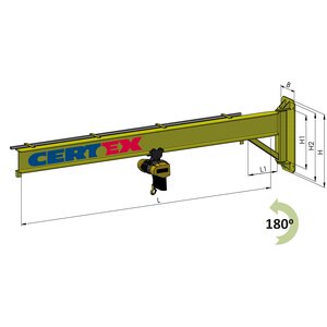 Wall Mounted Jib Crane Type VK-IL