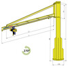 Pillar Jib Crane Type SK-I measurements