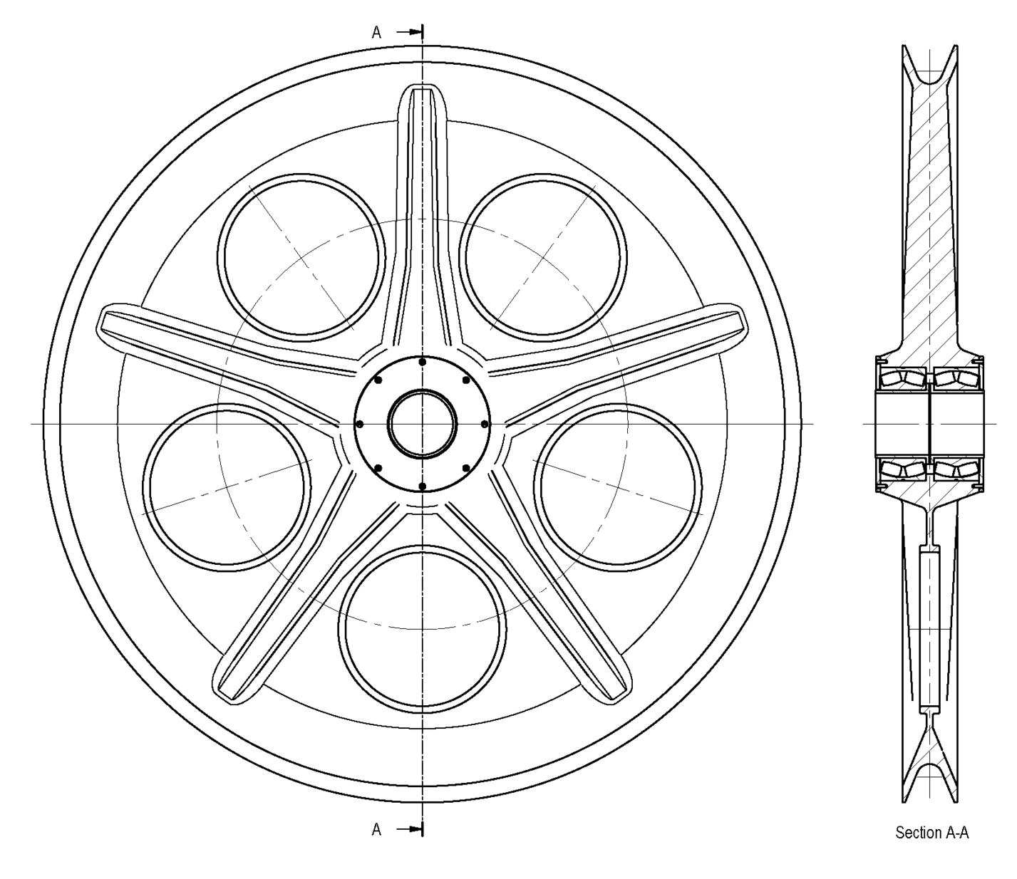 Offshore Crane Sheaves Offshore Crane Sheaves