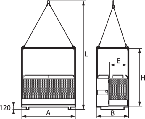 Personkurv type BK-500, BK-1000, BK-1000E spesifikasjoner