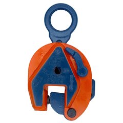 Crosby IP10 vertikal løfteklype med fastmontert øye Vertical Lifting Clamp 1-IP10, WLL 1 T.