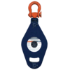 McKissick M-491 Tower Hoist Blocks furnished with dual rated Wireline sheaves