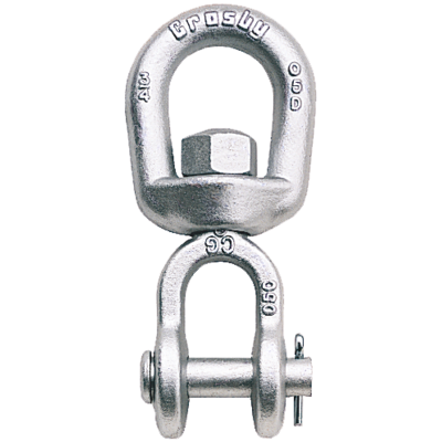 Crosby svivel G-403 øye/gaffel svivel produsert ihht. Federal Specification RR-C-271D