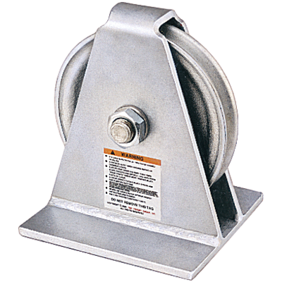 Western 601-S Vertical Lead Blocks suited for small support lifts from 2 to 5 ton
