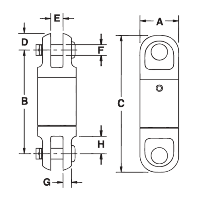Swivel Jaw & Jaw Crosby AS-2