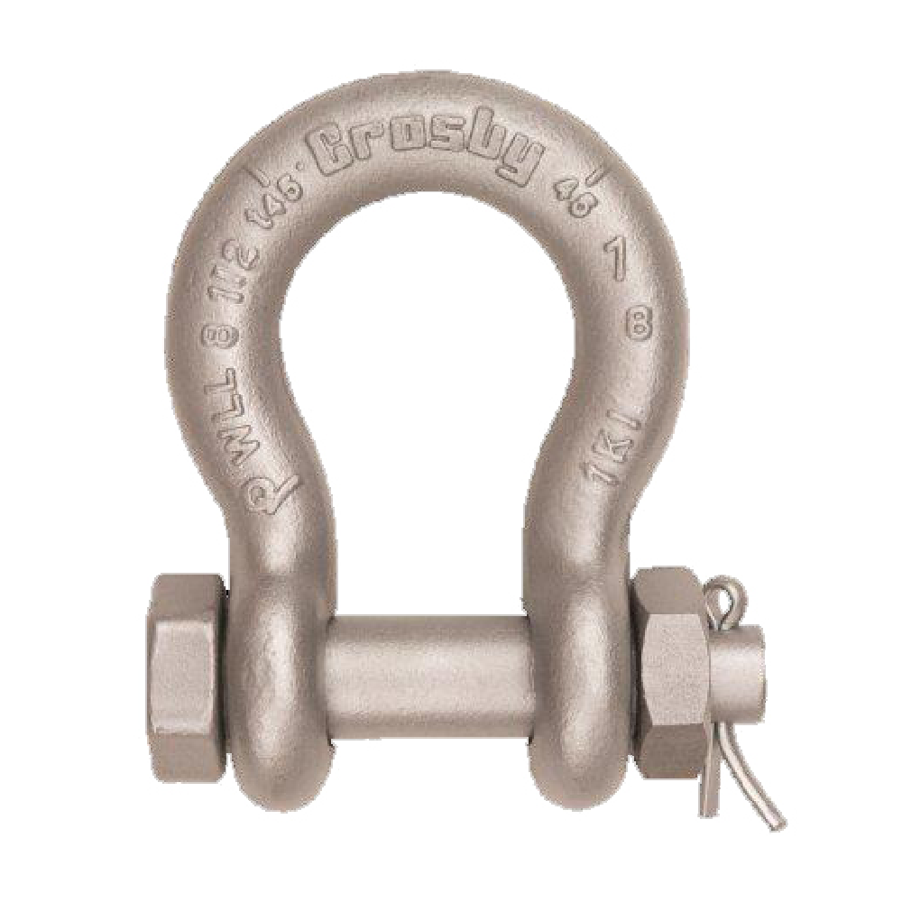 Crosby G-2130A H-sjakkel med mutterbolt