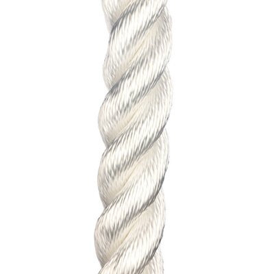 Nylon 3-slått tau