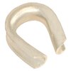 Thimble K3 from GN Rope Fittings, made of mild steel for fibre ropes.