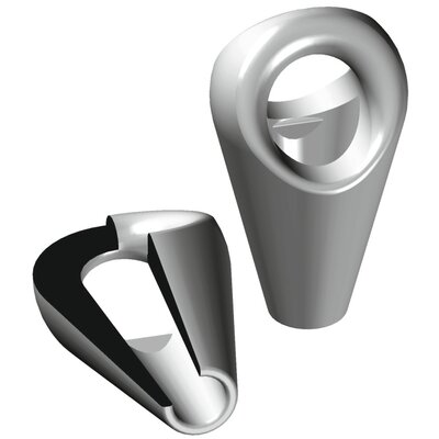 Quality GN SO4 CR Socket. A socket in galvanized cast steel.