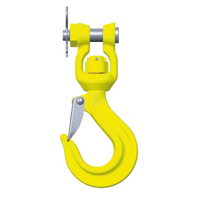 Clevis Swivel Hook LKNG GrabiQ, powder coated | Certex Norge