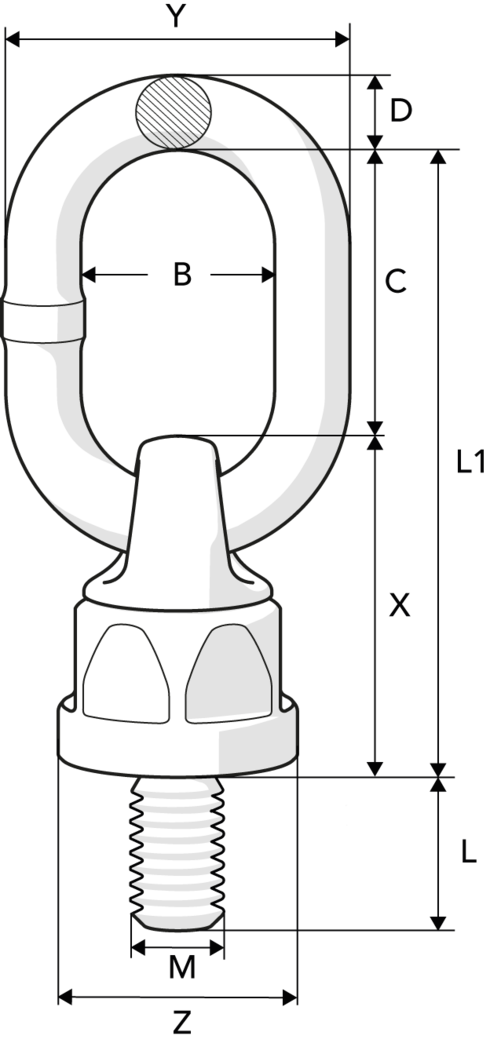 Ball-bearing Lifting Point BLP blueprint