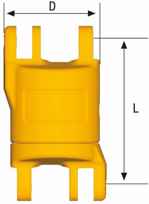 Gunnebo SKLI / SKLI(U) Classic swivel measurements