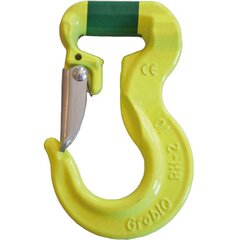 Grabiq rundslingskrok RH Klasse 10 seigherdingsstål. GrabiQ rundslingkrok RH, Gunnebo