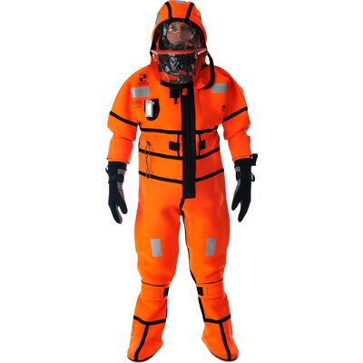 Immersion suit for fishing vessels, merchant ships and offshore installation. 6h thermal protection.