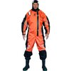 Flexible, dry worksuit indented for use by maintenance workers in exposed areas.