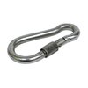 Galvanized and stainless steel snap hook with fuse