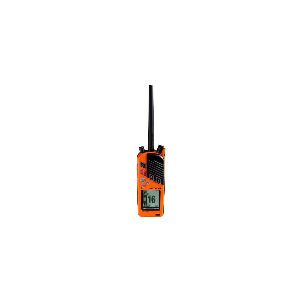 Tron TR30 GMDSS and maritime VHF radio with charger front