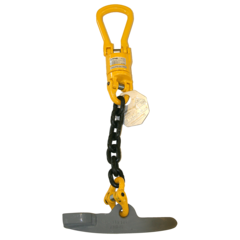 Certex stocks drum lifters. Standard 30 cm chain, can be modified to customers needs. Drum Lift with Ball-bearing swivel
