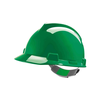 Helmet V-Gard Fas-Trac III MSA with PVC Sweatband, green colour
