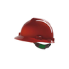 Helmet V-Gard Fas-Trac III MSA with PVC Sweatband, red colour
