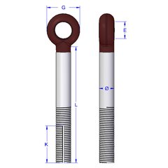 Mooring Bolt KOMBI No 8250