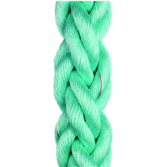 High Breaking Load hawser made from a high tenacity composite fiber, extremely strong. Movline Plus HBL hawser 8-part braided