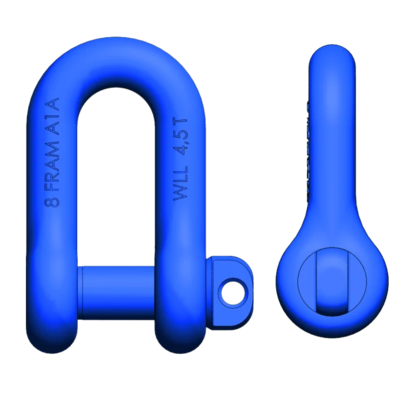 Fram Shackle - Short Type A - with Eye Pin