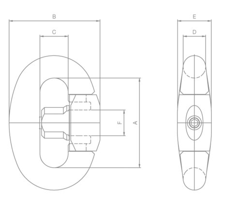 Nemag Quick Release Link spesifikasjoner