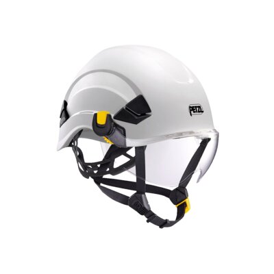 Petzl VIZIR protects against flying objects, like flames, sparks and more.