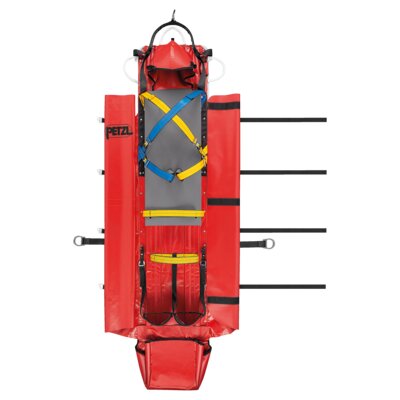 Petzl Rescue NEST har komplett, integrert kroppsele for å sikre personen.