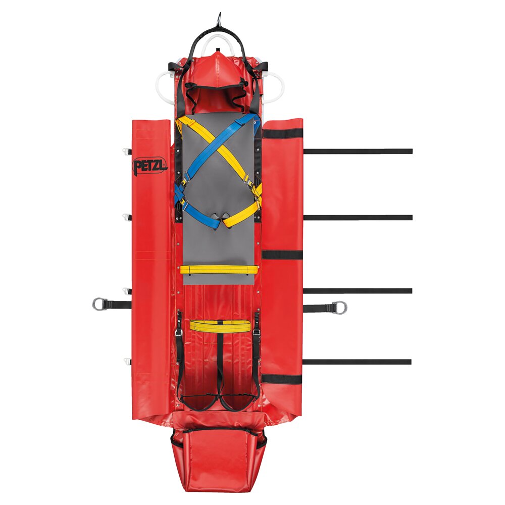 Petzl Rescue NEST har komplett, integrert kroppsele for å sikre personen.
