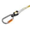 Karabinkrok på støtteline MICROFLIP fra Petzl