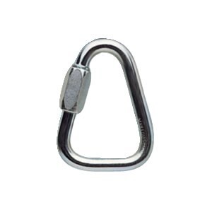 Petzl Triangular steel quick link DELTA