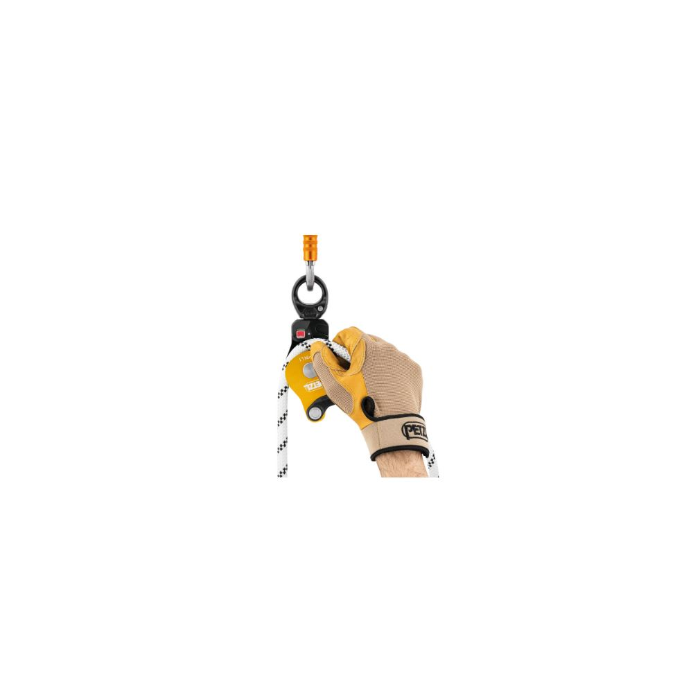 Fallsikring trinse med svivel SPIN L1 fra Petzl
