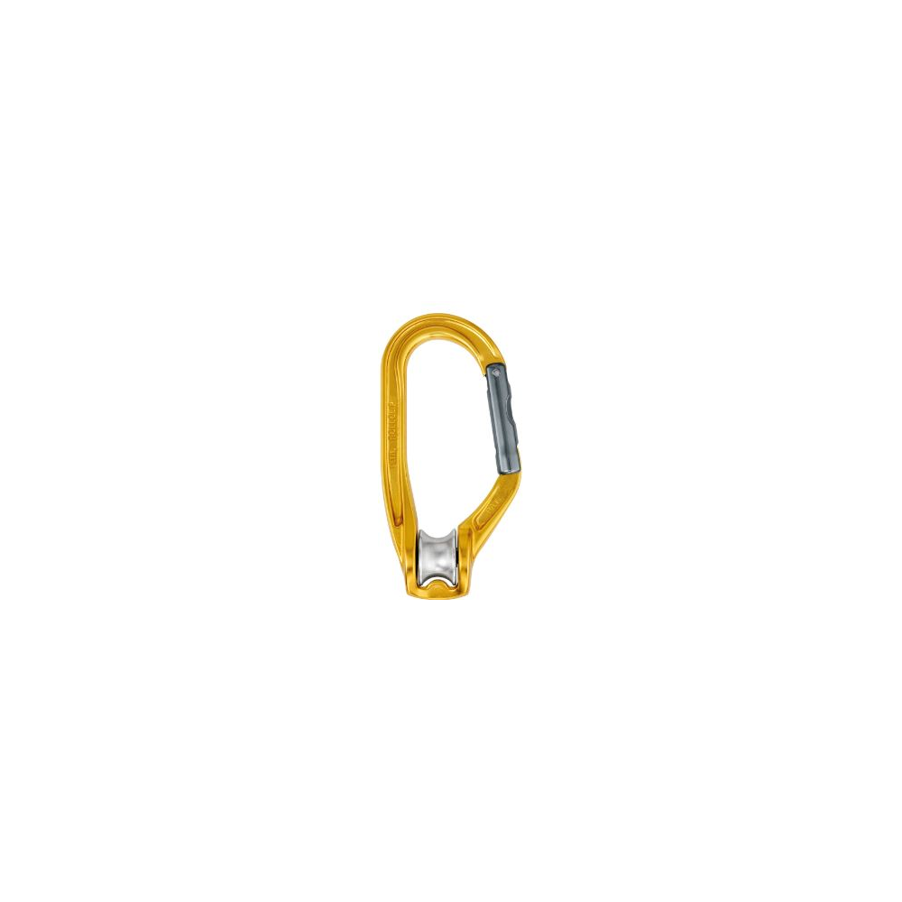 Karabinkrok med trinse ROLLCLIP A fra Petzl