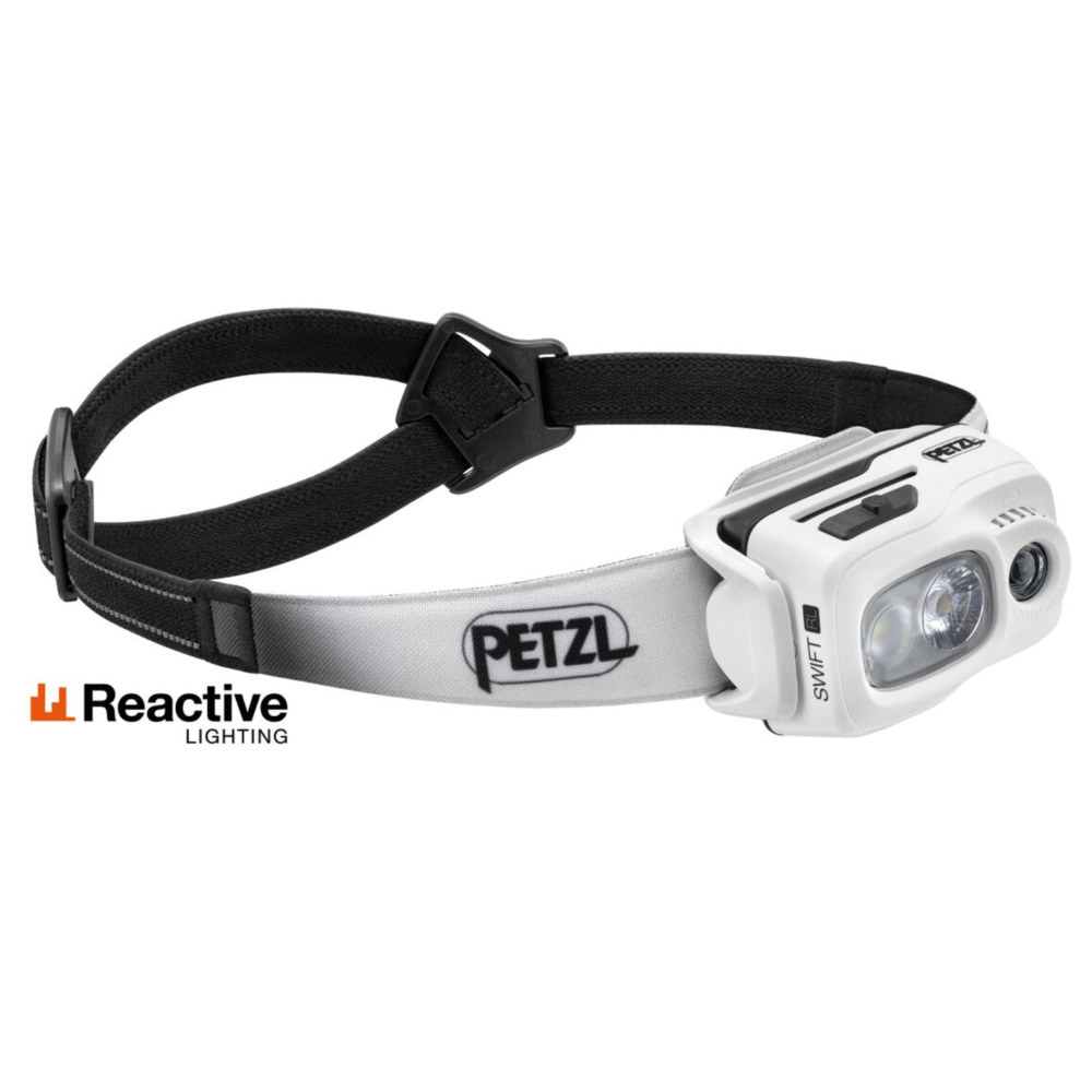 Hvit hodelykt Swift® RL 1100 Lumen fra Petzl