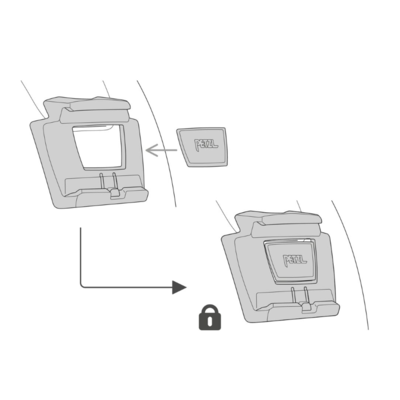 Monteringsplate SLOT ADAPT fra Petzl