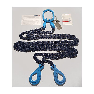 Komplett Klasse 10/100 Powertex kjetting sling med Yoke komponenter.