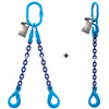1 og 2 delt kjetting sling fra Powertex, med Yoke produkter.
