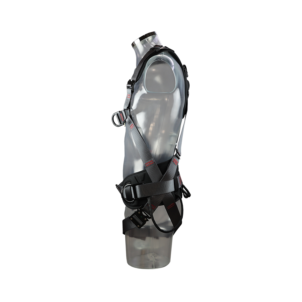 Fallsikringssele med støttebelte POWERTEX HW PLUS r-PET