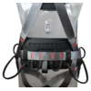 Fallsikringssele med støttebelte POWERTEX HW PLUS r-PET