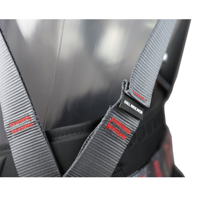 Fallsikringssele med støttebelte POWERTEX HW PLUS r-PET