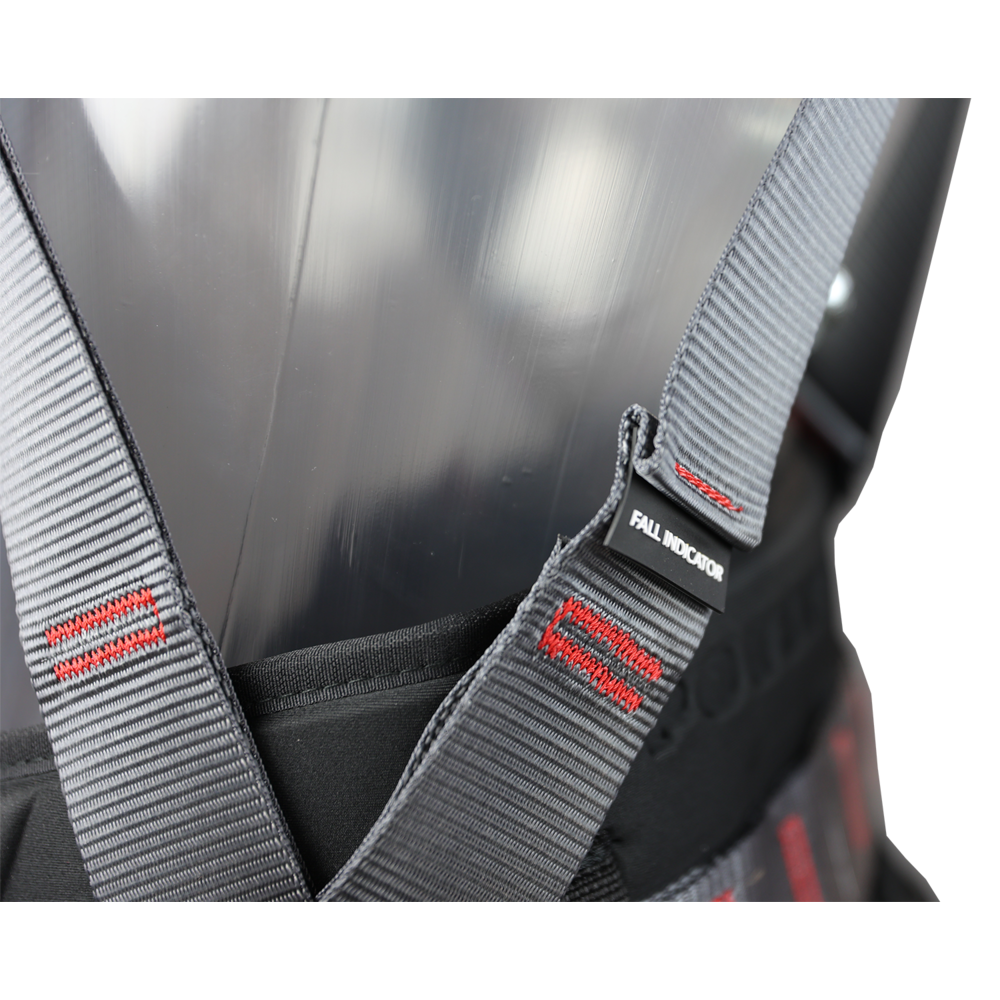 Fallsikringssele med støttebelte POWERTEX HW PLUS r-PET