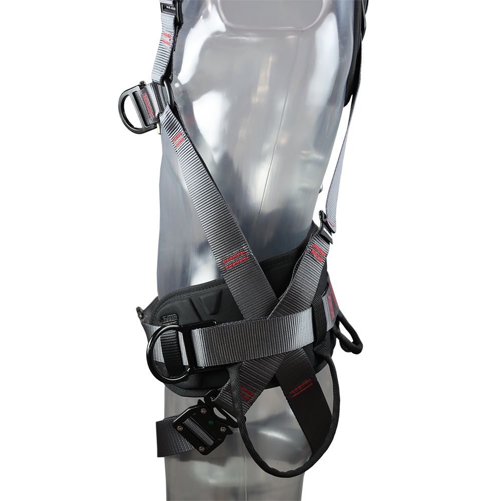Fallsikringssele med støttebelte POWERTEX HW PLUS r-PET