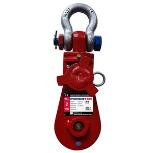 Kasteblokk med sjakkel POWERTEX PSBS-S2