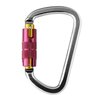 Utløsbar karabinkrok AZ 014T med twist lock. Vekt: 100 g, dimensjoner: 117x72 mm, åpning : 24 mm