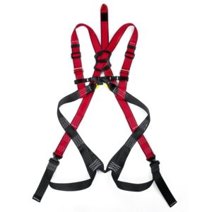The dorsal anchorage point is fitted with an extra strap for easy connection.