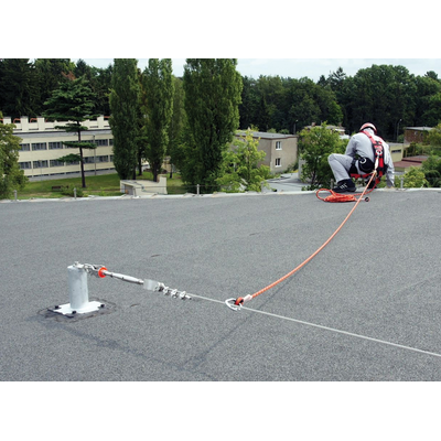 Certex supplies fall arrest equipment for roof mounting to secure working in heights.