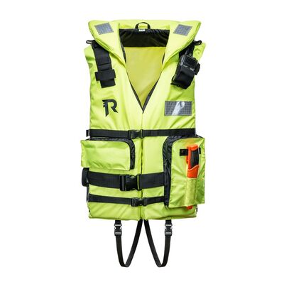A durable and comfortable vest with functional pockets and attachment options